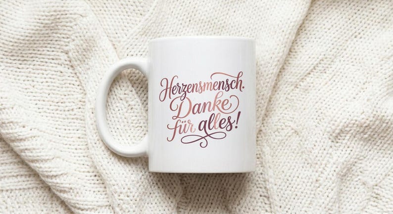 "Thank You for Everything" Mug for a Loved One | Loving Gift Idea | Coffee Mug for Your Favorite People | Gift for Girlfriend or Mom image 1