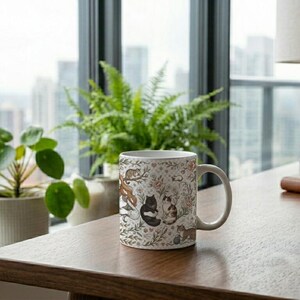 Cat Mom Aesthetic Mug image 4
