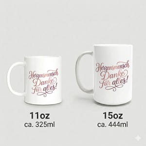 "Thank You for Everything" Mug for a Loved One | Loving Gift Idea | Coffee Mug for Your Favorite People | Gift for Girlfriend or Mom image 4