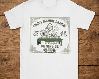 Cotton T-Shirt Iroh Jasmine Dragon Vintage Ba Sing Se