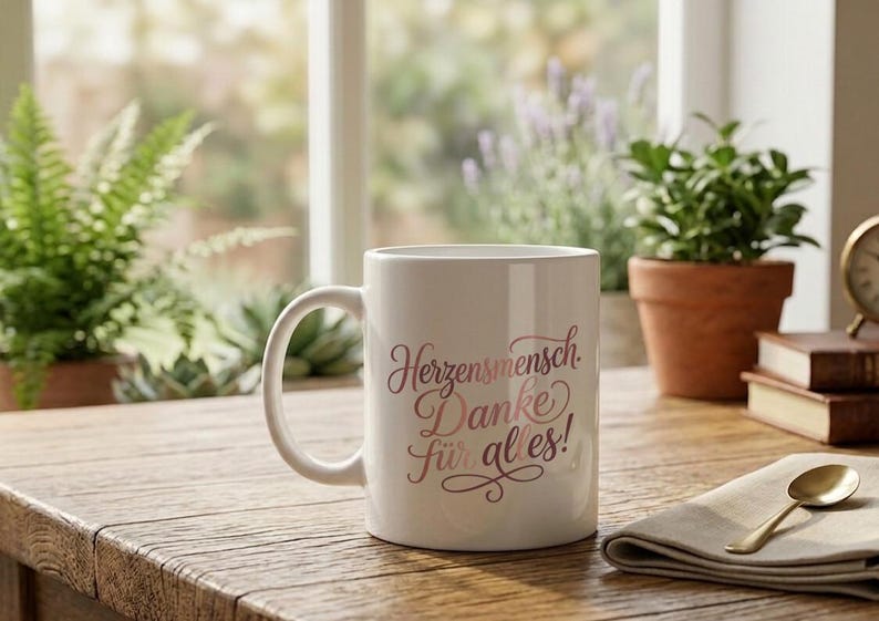 "Thank You for Everything" Mug for a Loved One | Loving Gift Idea | Coffee Mug for Your Favorite People | Gift for Girlfriend or Mom image 2
