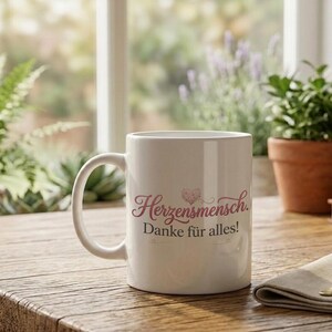 Coffee mug "Soulmate, thank you for everything" | Gift for a birthday or Mother's Day | Mug with a loving message image 2