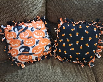 Diy Pillow Case No Sew Pillow Covers Fleece Set Of Handmade