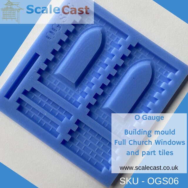 OGS06 Full Church Windows O Gauge Model Railway Scenery - Etsy