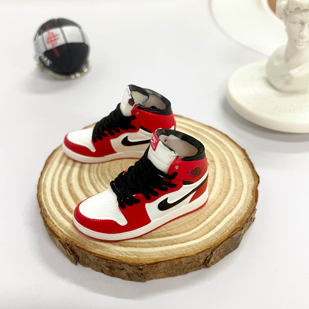 Mini Air Jordan 1 3D Sneakers a Pair Etsy