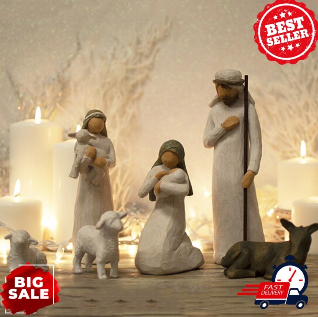 Willow Tree Nativity Set Nativity Willow Tree Collection Etsy