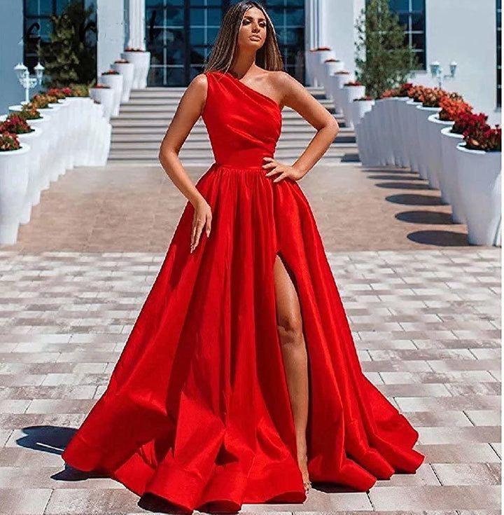 Red and White Dress - Etsy