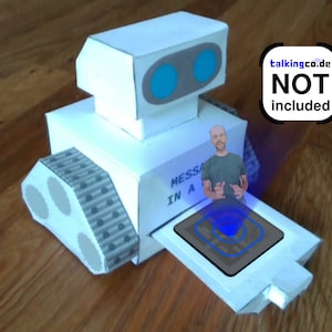 Feuille de bricolage "MESSAGE DANS UN BOT" (pour votre code de conversation personnel)