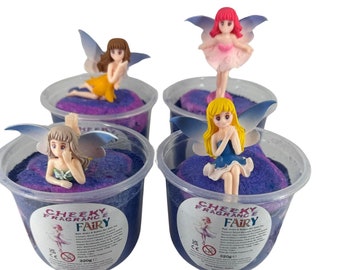 Fairy Figure Bath Shake in Pixie Potion Scent with Bubble Bar + Faerie Sticker