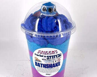 STITCH Bath Shake with Surprise Toy (Snuggable Scented) 300g