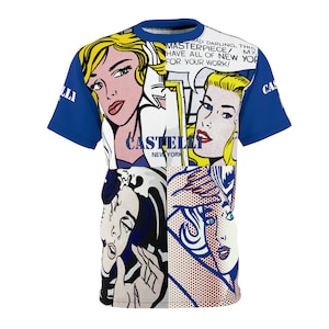 Roy Lichtenstein - Mens Tee Shirt by Castelli New York