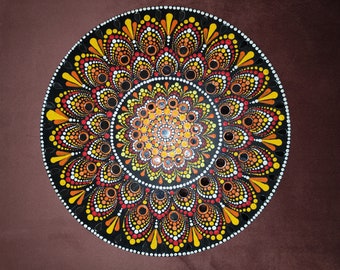 Sunny Side Dotting Mandala Wall Hanging