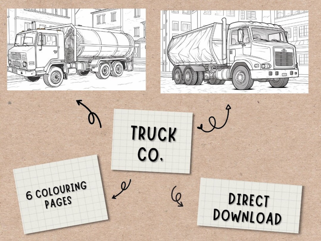Construction Coloring Pages, Construction Printable, Construction Games