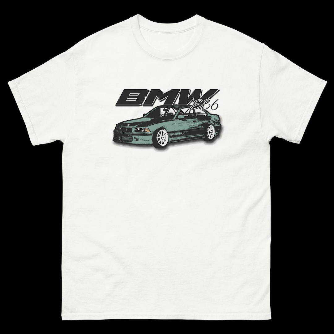 BMW E36 T-shirt Bmw E36 M3 Vintage Bmw Shirt M3 Fans, Racing BMW ...