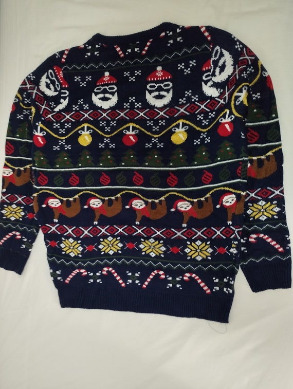 Christmas Knit Jumper With Livergy Lights - Etsy Finland