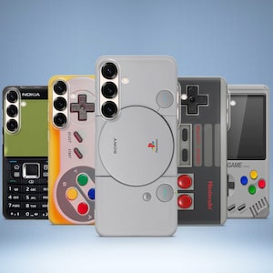 Old Playstation Phone Case Retro Video Game Samsung S26 Ultra S25 FE S24 Plus S23 S22 S21 S20 A10 A15 A17 A25 A26 A27 A35 A53 A55 A56 Cases