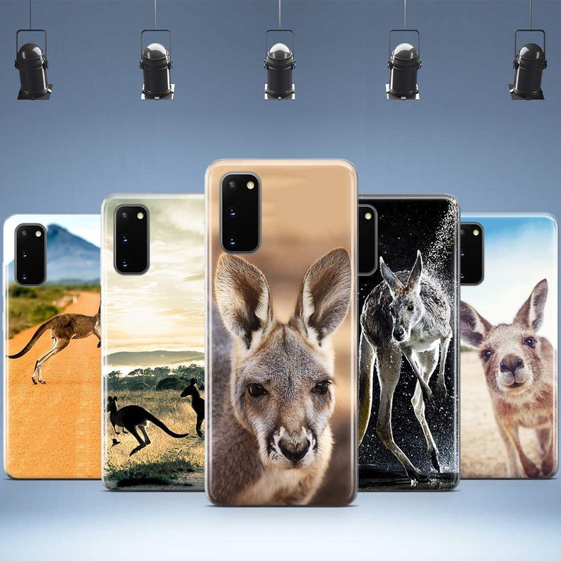 Australian Baby Kangaroo Phone Case for iPhone 16 15 14 13 12 11 X for