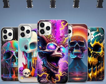 Skull Phone Case Bones Phone Case For iPhone 16 15 14 13 12 11 X For Samsung Galaxy S25 S24 S23 S22 S21 S20 For GooglePixel 10 ProXL 9 Pro