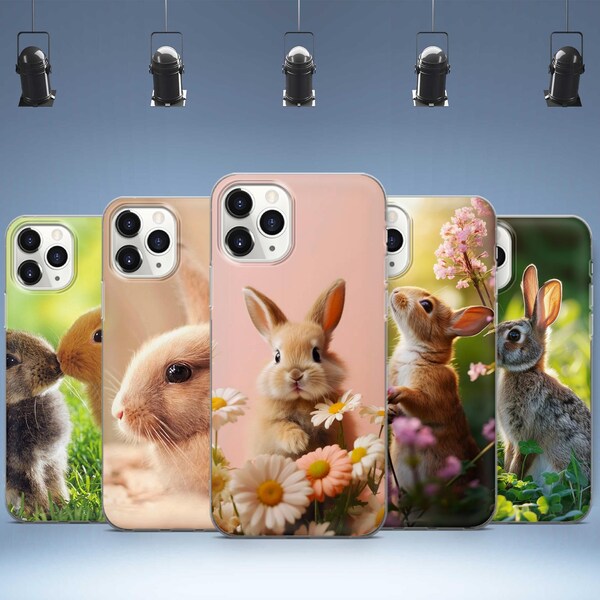 Rabbit Phone Case - Etsy