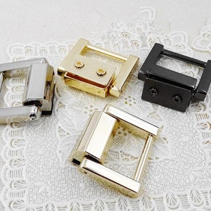 2pcs Bag Chain Strap Connector,Leather Clip ,Square Connector  CC-041