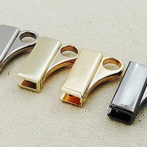 2 Pairs Handbag Connector,D-Ring,Leather Clip,Clips for Leather,Bag Corner Clip CC-009