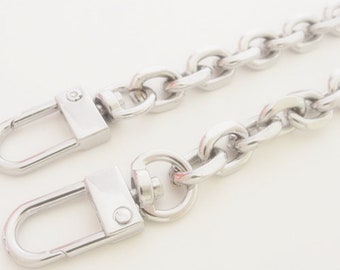 Tracolla a catena a tracolla da 9 mm, maniglia a catena con cinturino Rolo, sostituzione della catena della borsa, catena in metallo LC-009