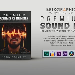 3500+ Premium Sound Effects Pack for Premiere Pro, After Effects, Audition, Vegas, Final Cut Pro & more..