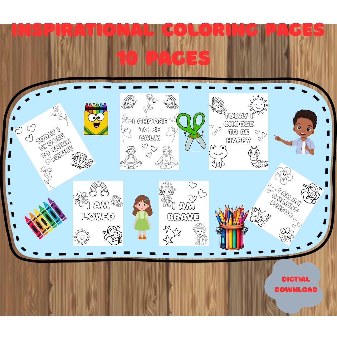 Kids Positive Coloring Pages Inspirational Quotes Affirmation Quotes Kids Positive Coloring Pages Inspirational Quotes Affirmation Quotes