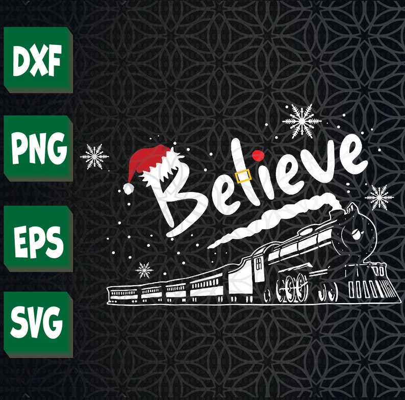 Christmas North Pole Polar Express All Abroad Xmas Santa Svg - Etsy