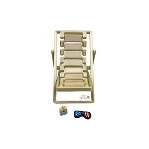 Beach Chair for Elf | Elf Chair | Elf Furniture | Elf Props | Elf Accessories | Doll Chair | 1:6 Doll Chair | Beach Doll Chair Smaller Chair