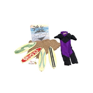 Surf Wetsuit for Elf | Elf Size Wetsuit | Elf Wetsuit | Elf Surfboard | Elf Beach | Beach Elf | Elf Props | Elf Accessories | Elf Size Props