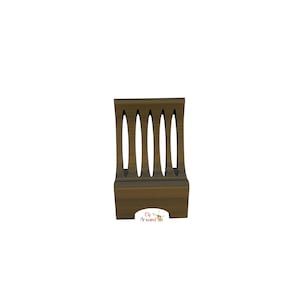 Miniature Elf Chair: Doll Furniture Prop (4.25&quot; Tall)