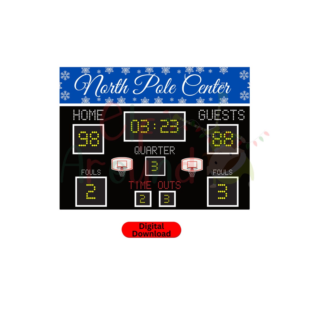 elf-basketball-scoreboard-digital-download-digital-download-elf-digital