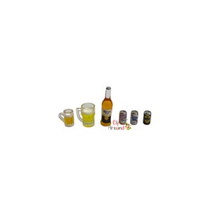 Beer for Elf | Elf Size Beer | Elf Beer | Miniature Beer | Doll Beer | Elf Props | Elf Accessories | Elf Props