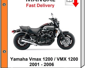 Yamaha VMAX1200 サービスマニュアル Vmax サービスマニュアルは愛読書？ - THING MAKING UNLIMITED