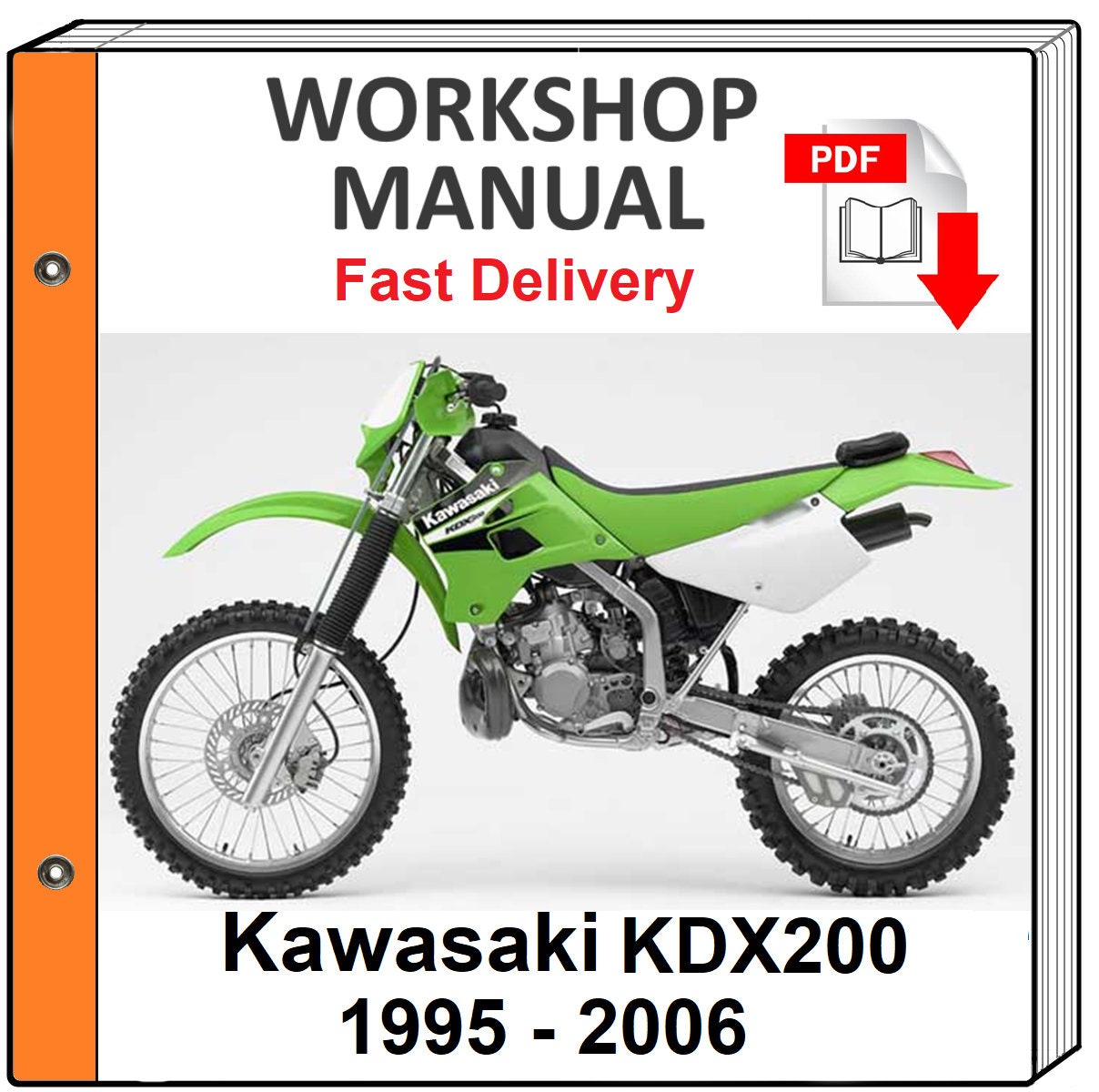 2002 KDX200 Kawasaki OEM replica Decals New Zealand 2002 KDX200 Kawasaki OEM replica Decals New Zealand