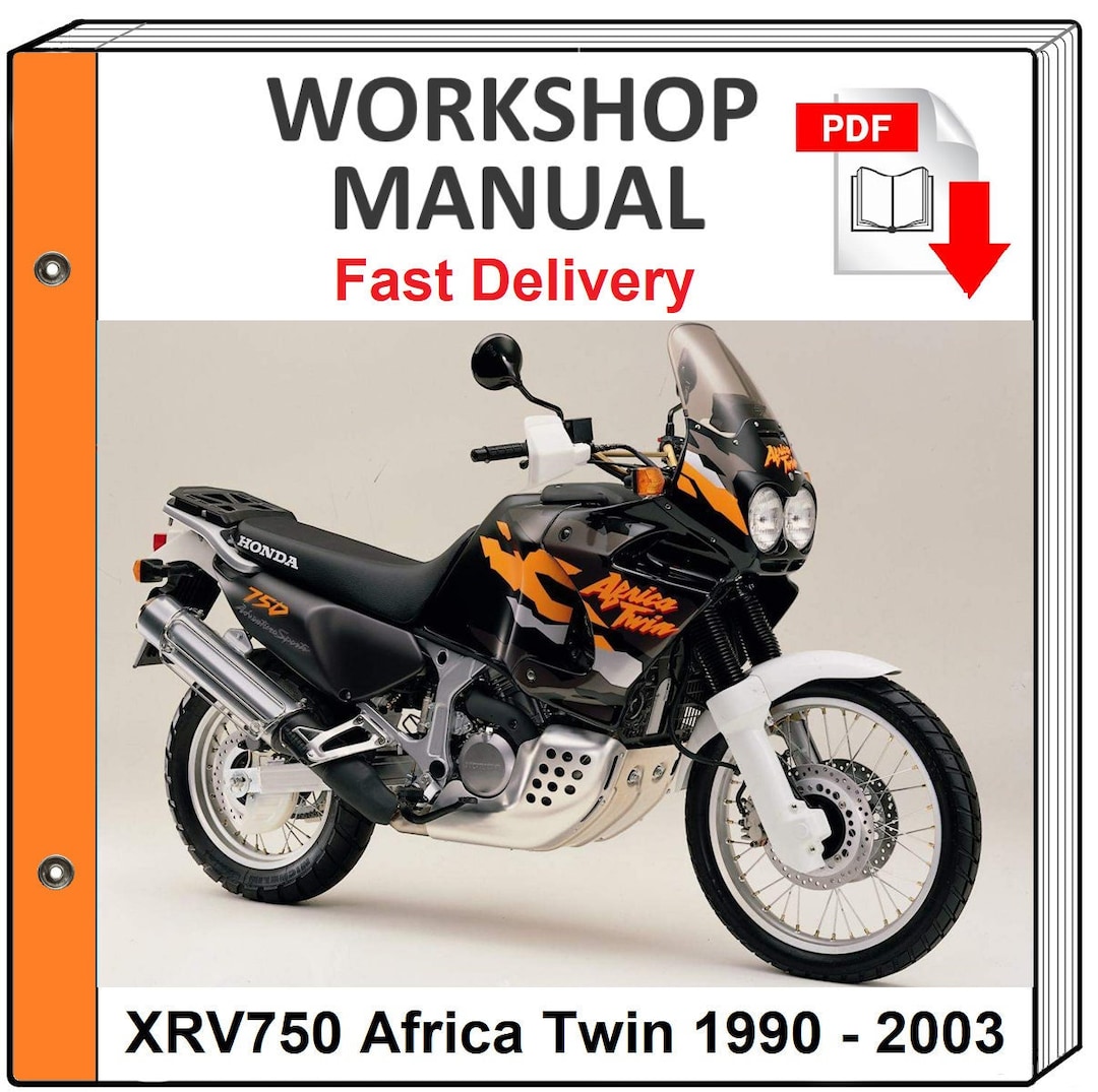 Honda Xrv750 Africa Twin 750 1995 1996 1997 1998 1999 Service