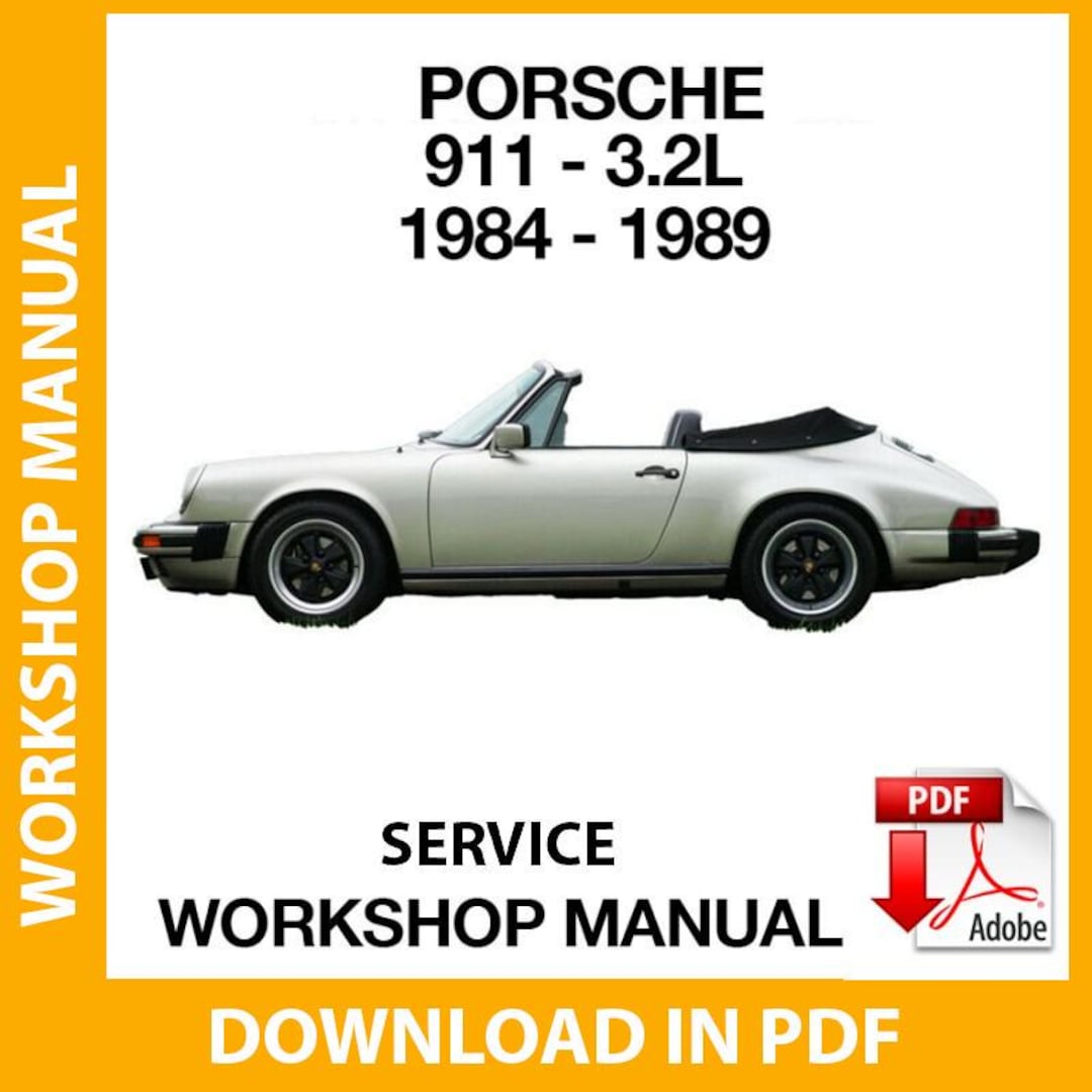 PORSCHE 911 ワークショップマニュアル 日本語版 PORSCHE 911 ワークショップマニュアル 日本語版 2025年最新