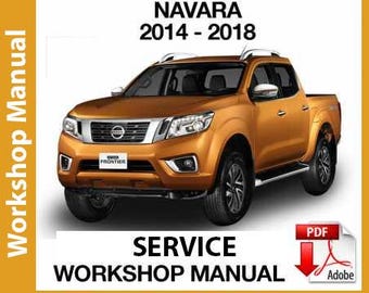 Workshop Manual Nissan Navara Np300 D23 (2014 2015 2016 2017 2018) PDF Repair Shop Manual
