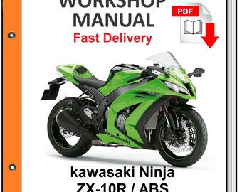 Kawasaki Ninja ZX-10R/ZX-10RR サービスマニュアル Service Manual Kawasaki 2017 Ninja ZX-10RR Repair