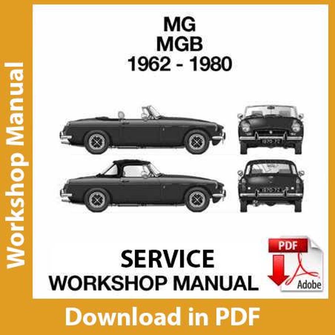 MGB WORKSHOP MANUAL PDF DOWNLOAD visual data 4