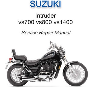 Suzuki VS800 Intruder 1992 decals