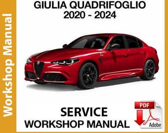Alfa Romeo Stelvio QV 2020-2024 Factory Service Repair Manual