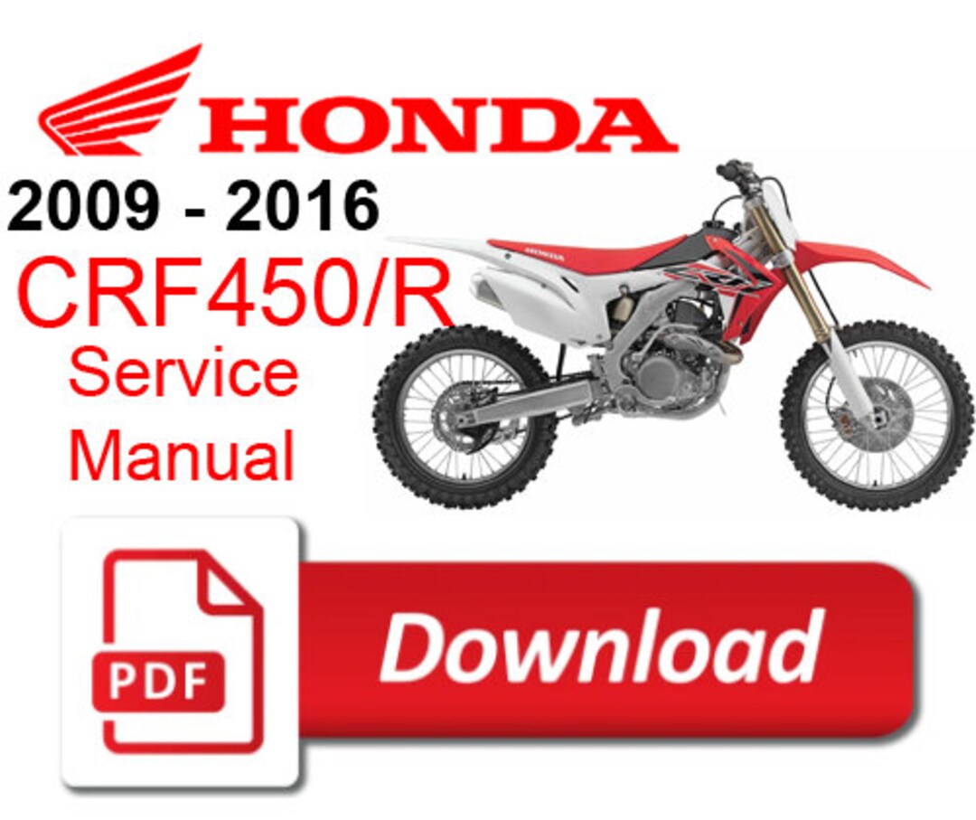 Honda CRF450 450R 2009 2010 2011 2012 2013 2014 2015 2016