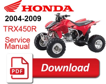 Hello Everyone, Can Anyone Share A Link To A 2010-2013 CRF250R Service Manual