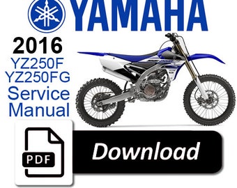 2001-2024 ヤマハ YZ250F サービス修理マニュアル - Etsy 日本