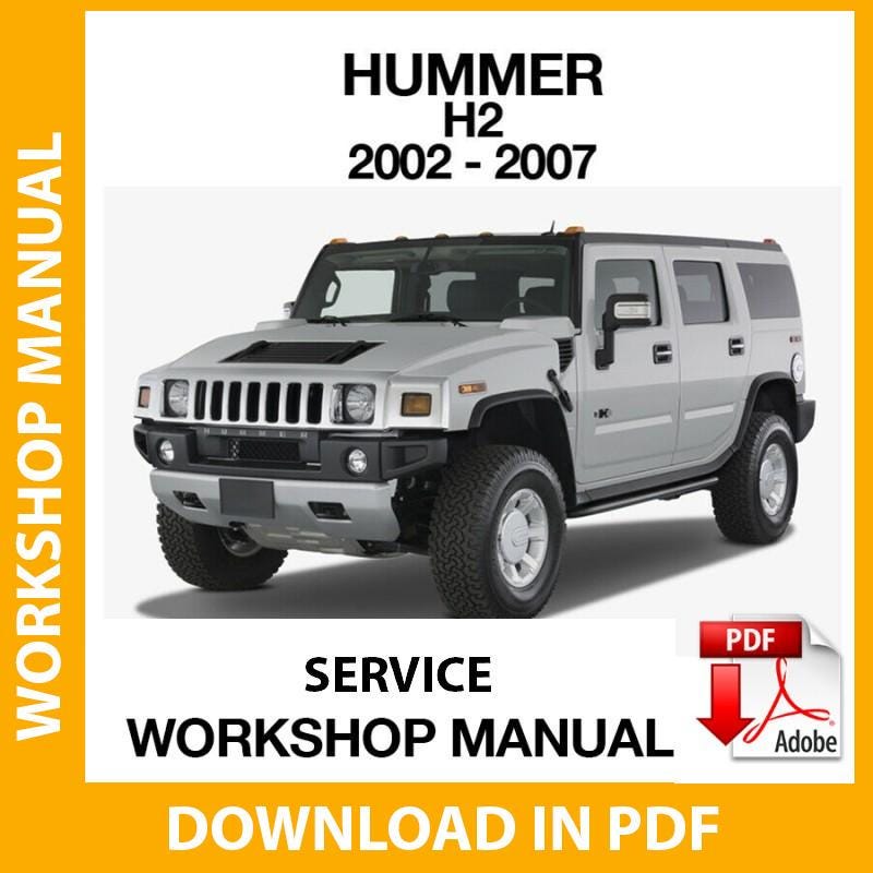 Hummer Service Manual - Etsy Hummer Service Manual - Etsy