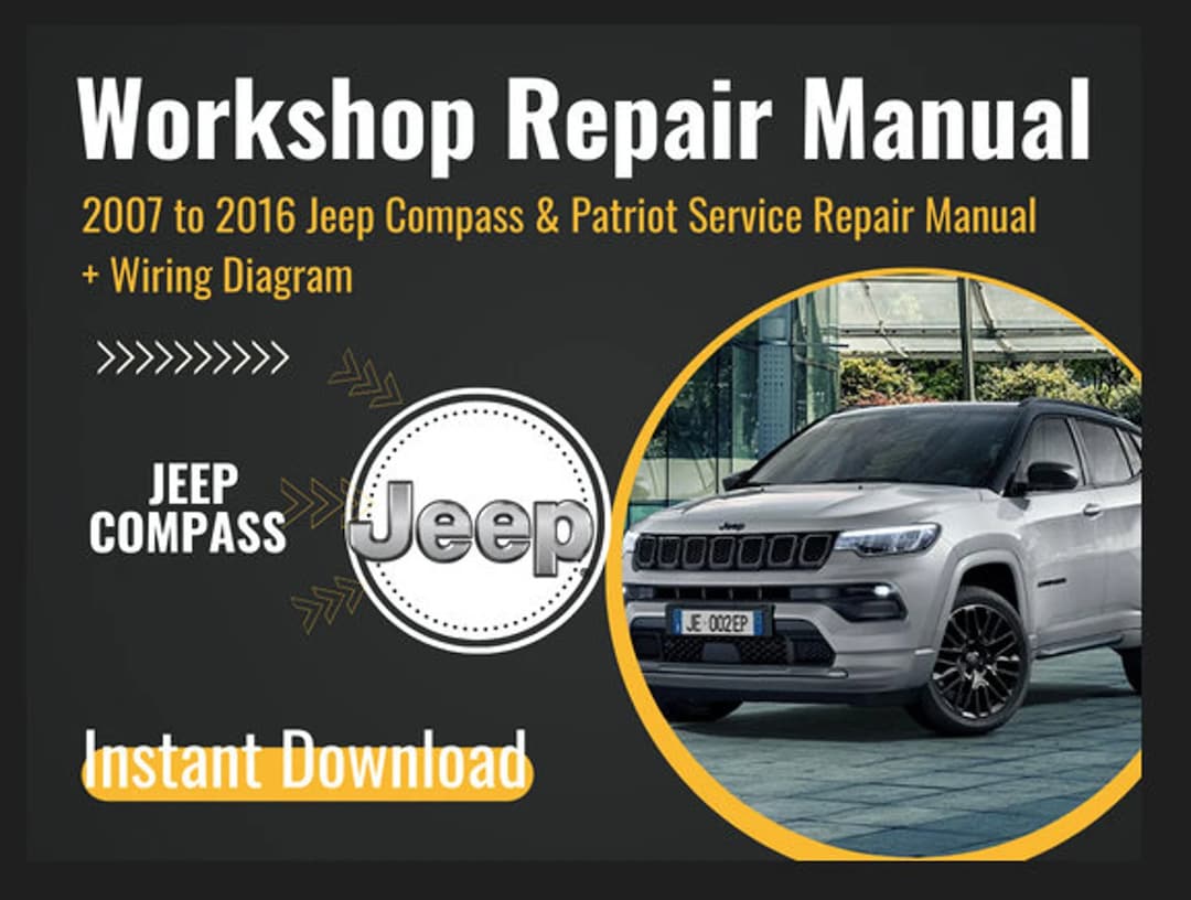 JEEP 2007 REPAIR GUIDE COMPASS visual data 3