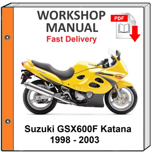 Suzuki Gsx600f Katana 600 1998 1999 2000 2001 2002 Service Repair