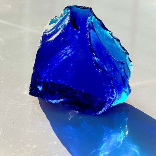 1050.00 Carat Natural Blue Obsidian Rough Crystal From